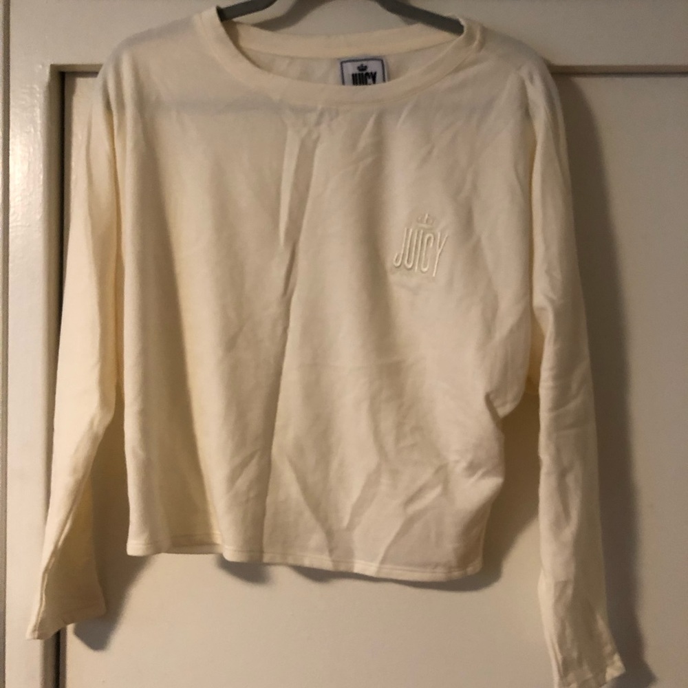 Juicy brand sweat shirt crop style